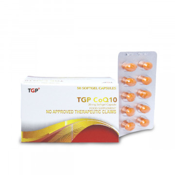 COQ10 Coenzyme Q10 (Ubiquinone) 30mg Softgel Capsule