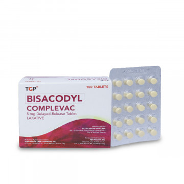 COMPLEVAC Bisacodyl 5mg Delayed-Release Laxative Tablet