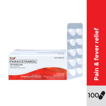 FEVERGAN Paracetamol 500mg Tablet 100s