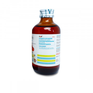 COLDZEP Phenylephrine+Chlorphenamine+Paracetamol 60ml Syrup