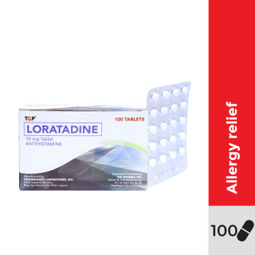 LORATADINE Antihistamine 10mg Tablet 100s
