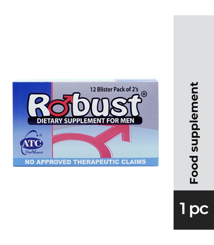 ROBUST Dietary Supplement for Men 550mg Tablets (Pack of 2's)
