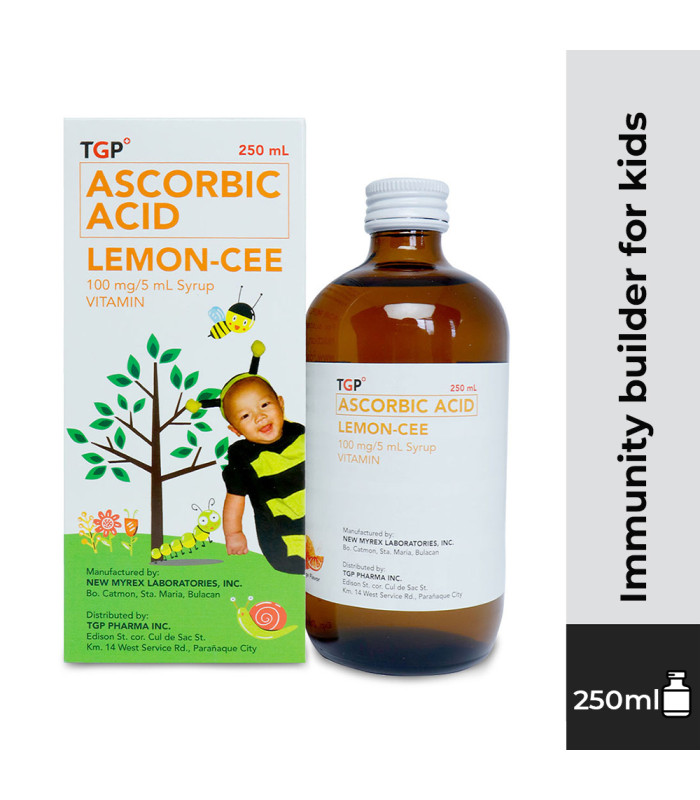 LEMON-CEE Ascorbic Acid 100mg/5ml 250ml Syrup