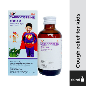 CISFLEM Carbocisteine 250mg/5ml 60ml Syrup