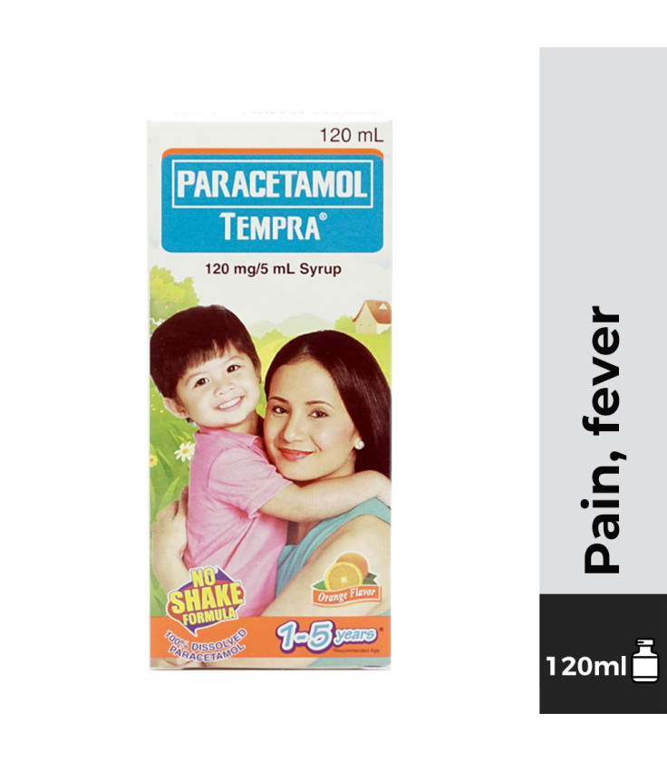 TEMPRA Paracetamol 120mg/5ml 120ml Syrup