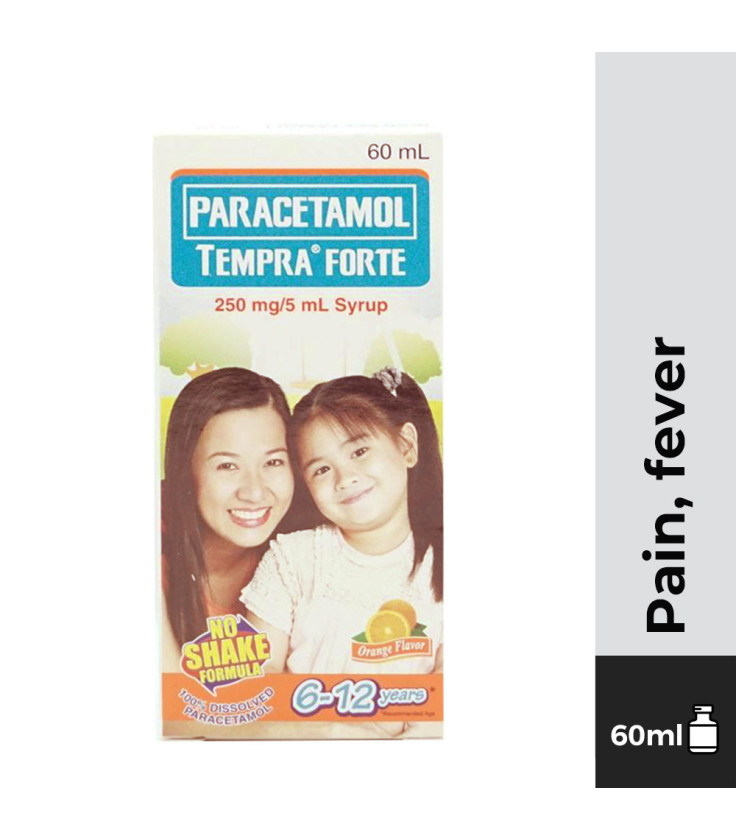 TEMPRA FORTE Paracetamol 250mg/5mL 60mL Orange Flavor Syrup