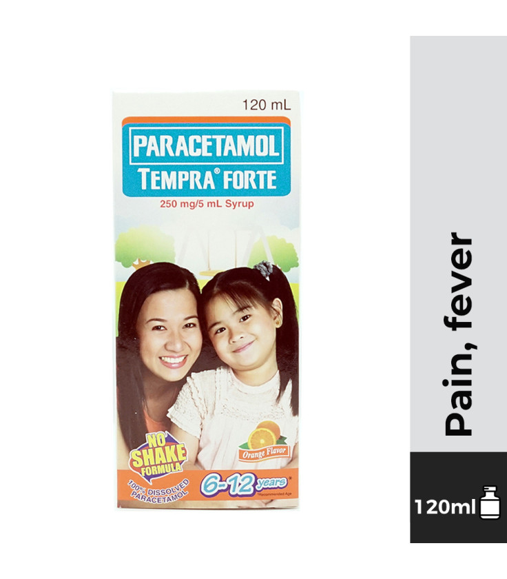 TEMPRA FORTE Paracetamol 250mg/5ml 120ml Syrup
