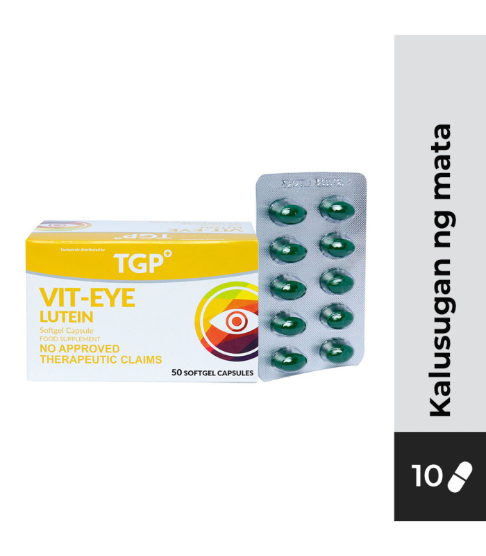 VIT-EYE Lutein Softgel Capsule 10s