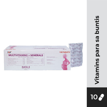 NATA-4 Multivitamins+Minerals Tablet 10s