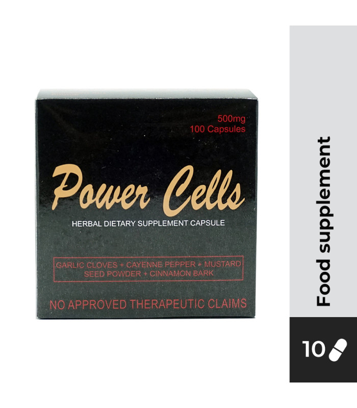 POWER CELLS Herbal Dietary Supplement 500mg Capsule 10s