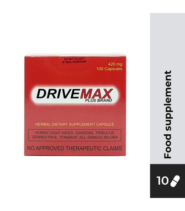 DRIVEMAX PLUS Herbal Dietary Supplement 420mg Capsule 10s