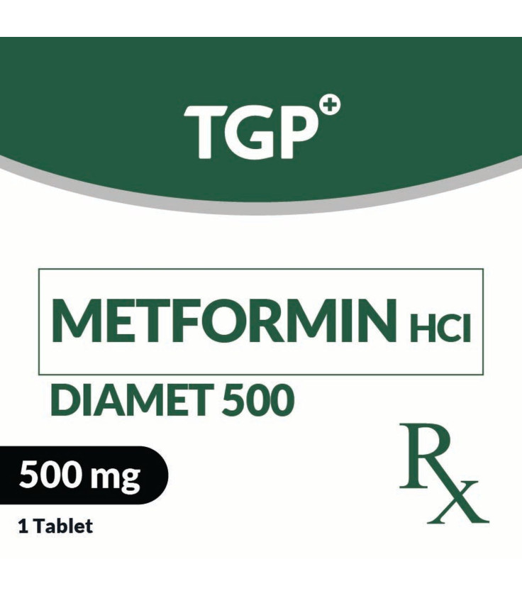DIAMET Metformin HCI 500mg Tablet