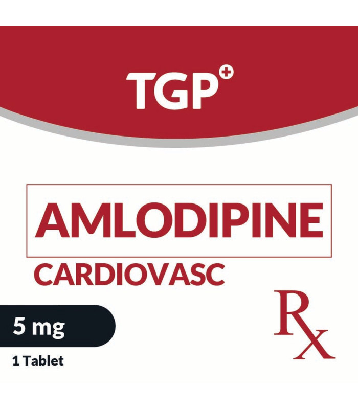 CARDIOVASC Amlodipine 5mg Tablet