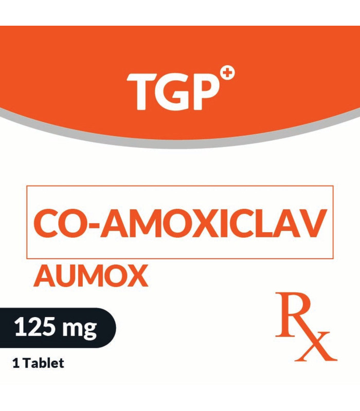 AUMOX Co-Amoxiclav Film-coated 500mg/125mg Tablet