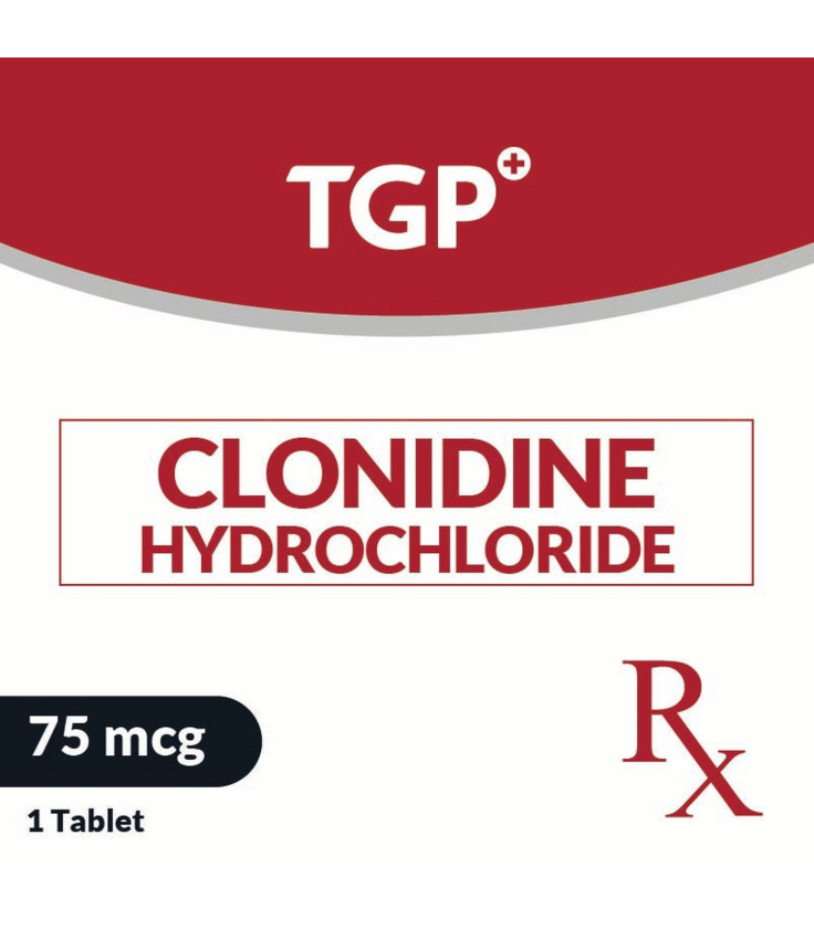 TGP Clonidine HCl Tab 75mcg