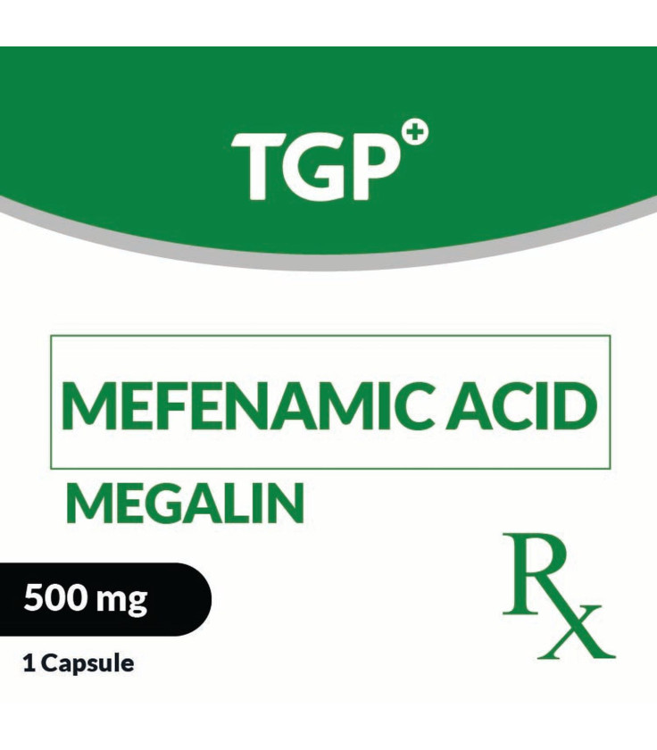 MEGALIN Mefenamic Cap 500mg