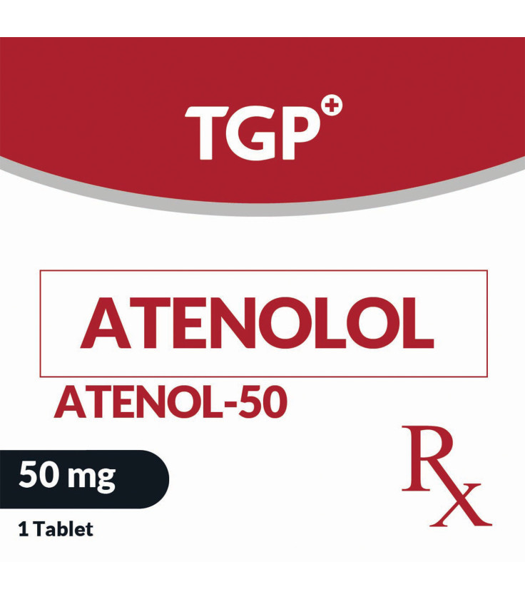 Rx: ATENOL-50 Atenolol Tab 50mg