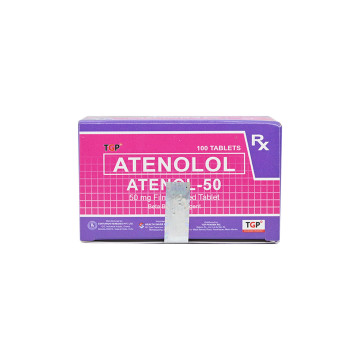 Rx: ATENOL-50 Atenolol Tab 50mg