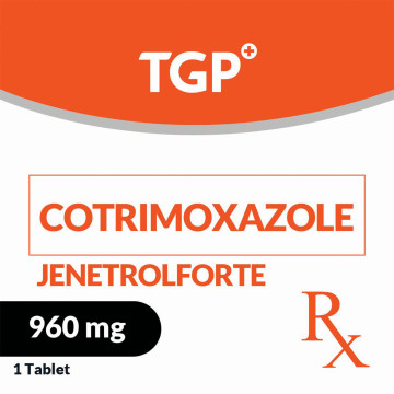 Rx: JENETROLFORTE Cotrimoxazole Tab 800mg/160mg