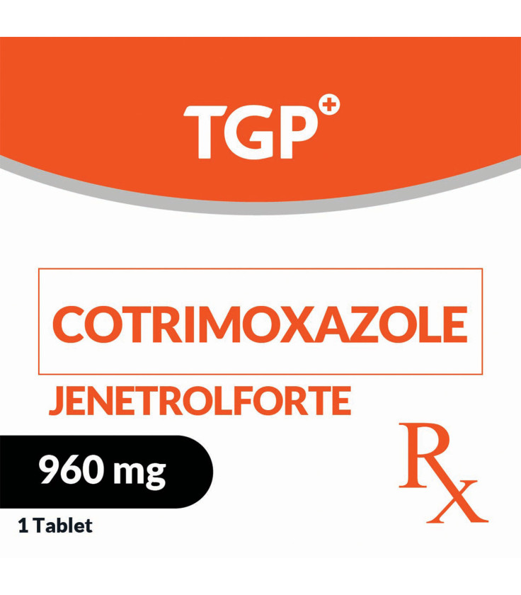 Rx: JENETROLFORTE Cotrimoxazole Tab 800mg/160mg