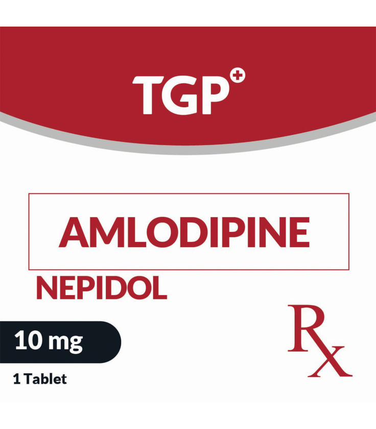Rx: NEPIDOL Amlodipine Tab 10mg
