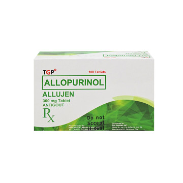 Rx: ALLUJEN Allopurinol Tab 300mg
