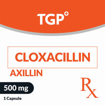 Rx: AXILLIN Cloxacillin Cap 500mg