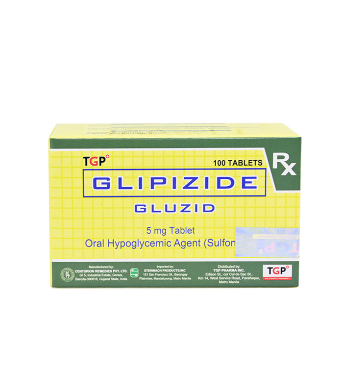 Rx: GLUZID Glipizide Tab 5mg