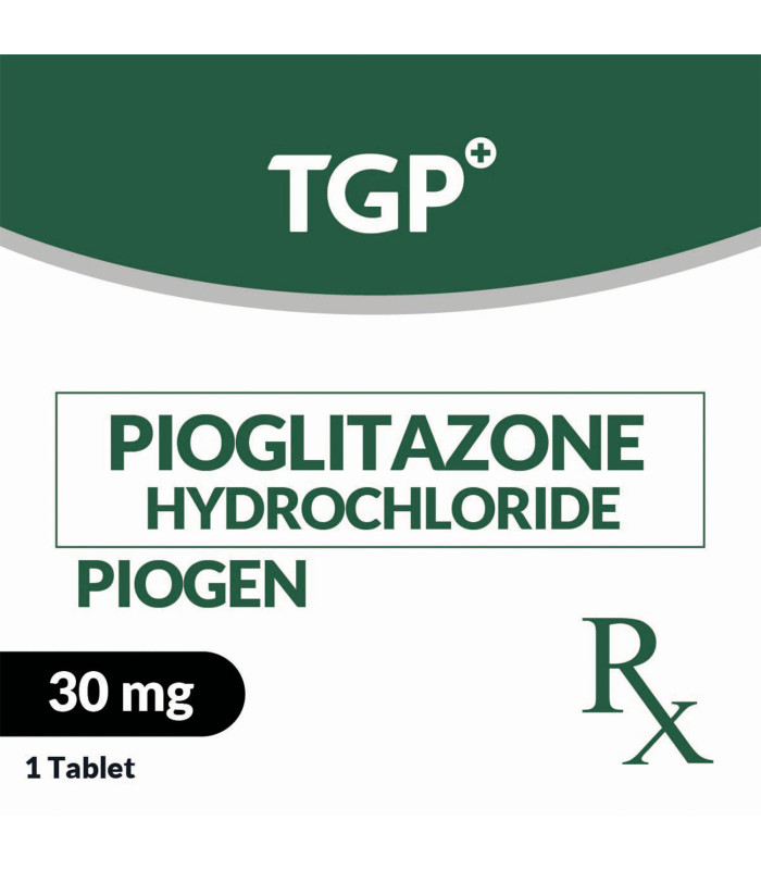Rx: TGP Pioglitazone HCl Tab 30mg