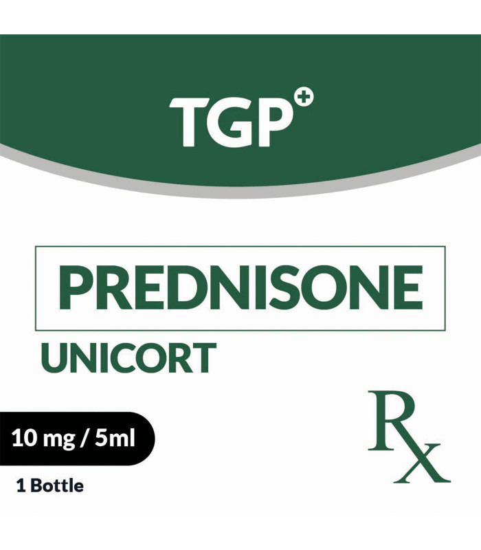 Rx: UNICORT Prednisone Susp 10mg/60ml