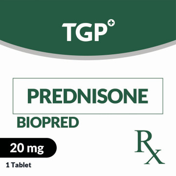 Rx: BIOPRED Prednisone Tab 20mg