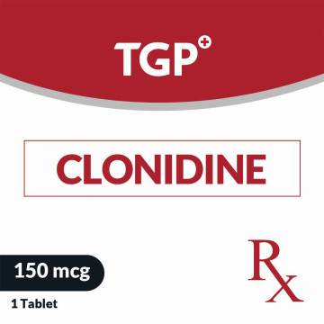 Rx: TGP Clonidine Tab 150mcg