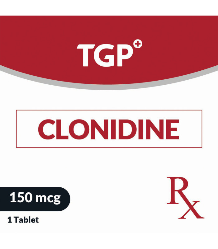 Rx: TGP Clonidine Tab 150mcg
