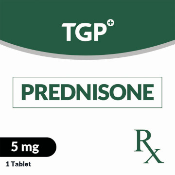 Rx: TGP Prednisone Tab 5mg