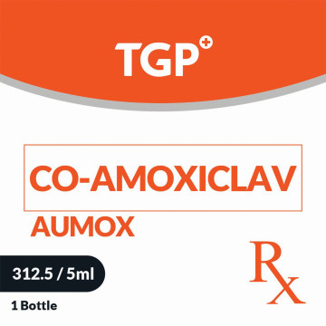 Rx: AUMOX Co-Amoxiclav PowSusp 200mg 60ml