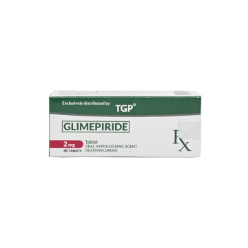 Rx: TGP Glimepiride Tab 2mg