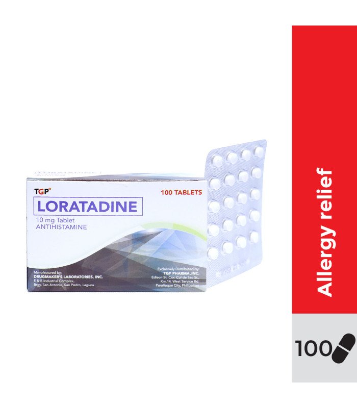 LORATADINE Antihistamine 10mg Tablet 100s