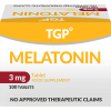 TGP Melatonin 3mg aids in sleep regulation 100 tablets