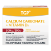 TGP Calcium Carbonate + Vitamin D3 500MG/200 IU Tablet 10s