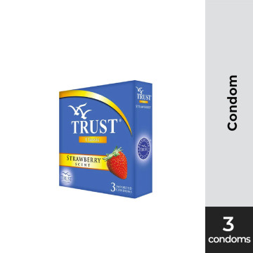 TRUST Condom Blue Strawberry3's