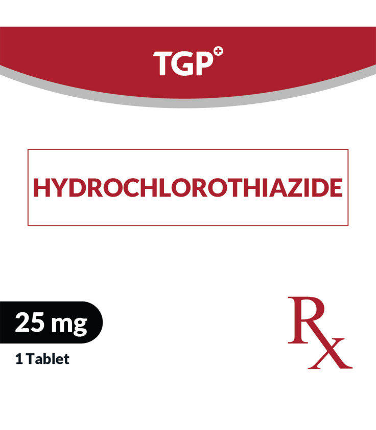Rx: URILZID Hydrochlorothiazide Tab 25mg