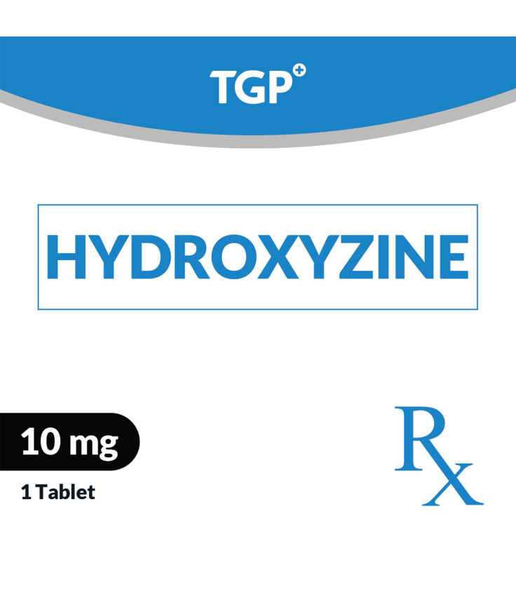 Rx: TGP Hydroxyzine Tab 10mg