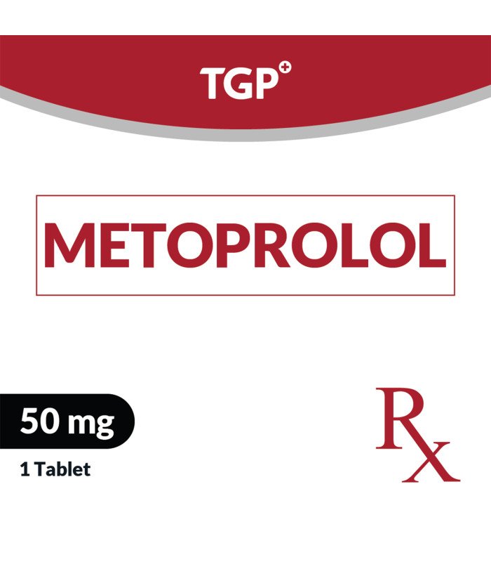 Rx: TGP Metoprolol Tab 50mg