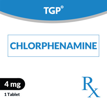 Rx: TGP Chlorphenamine Tab 4mg