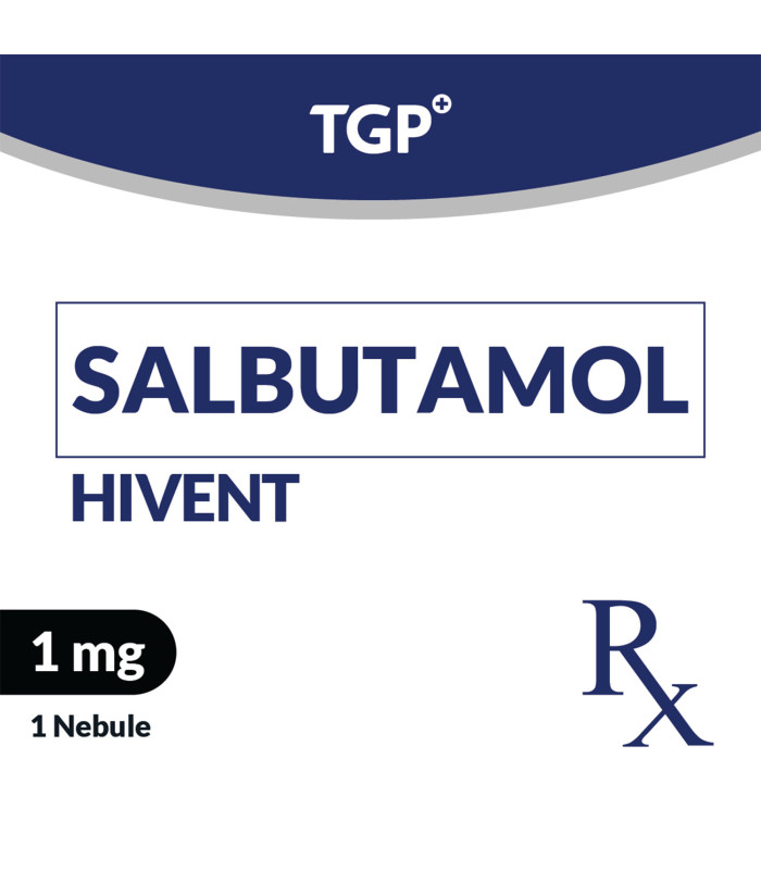 Rx: HIVENT Salbutamol Nebule 1mg