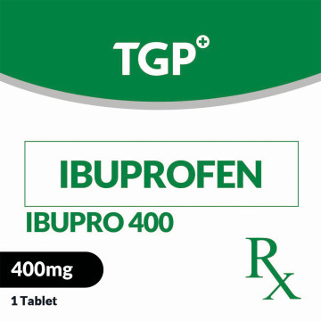 Rx: IBUPRO Ibuprofen Tab 400mg