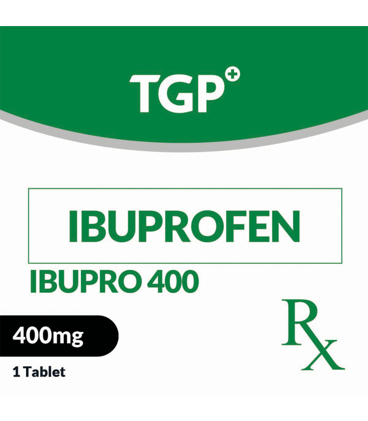 Rx: IBUPRO Ibuprofen Tab 400mg