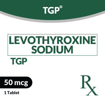 Rx: TGP Levothyroxine sodium Tab 50mcg