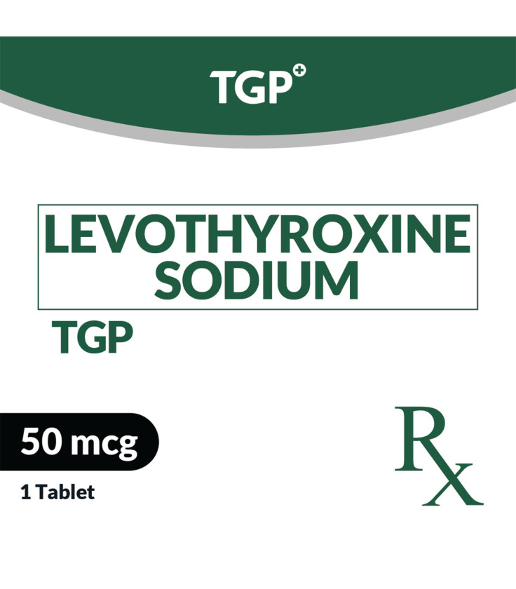 Rx: TGP Levothyroxine sodium Tab 50mcg