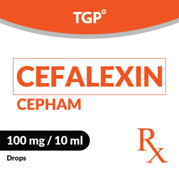 Rx: CEPHAM Cefalexin Drops 100mg 10ml